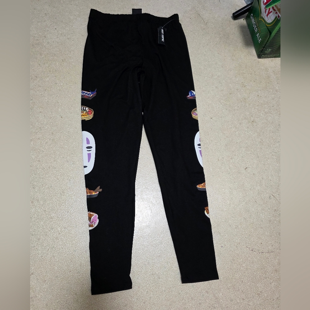 Hot Topic Black Cartoon Character Leggings